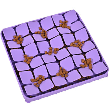 Silicone Puzzle Feeder Mat for Dogs - Interactive Enrichment