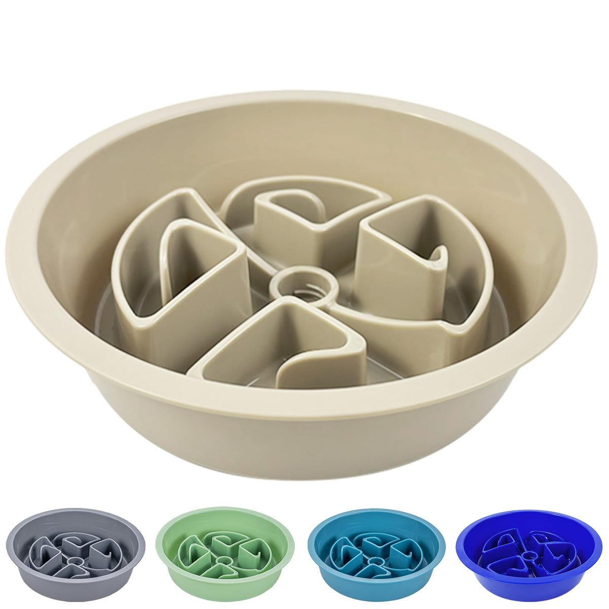 AVERYDAY Dual Cup Anti-Gulp Dog Bowl
