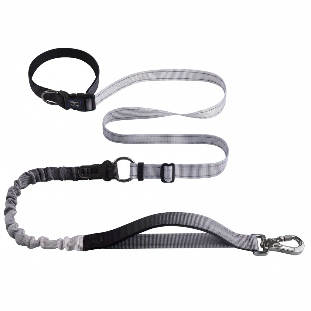 FlexiRun Hands-Free Dog Leash for Jogging & Training