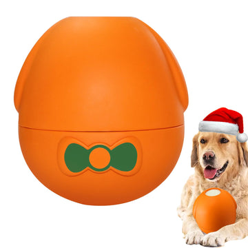 Tangerine Wobble Treat Toy for Dogs